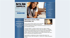 Desktop Screenshot of harris-klein.com